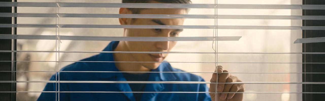 Reparación y sustitución de manivelas en una persiana en Sabadell